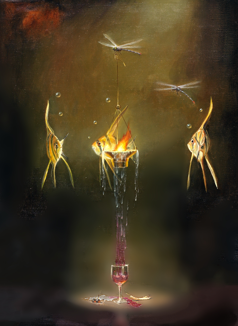 Ascensions Fire
Original Oil on Canvas by Glen Tarnowski